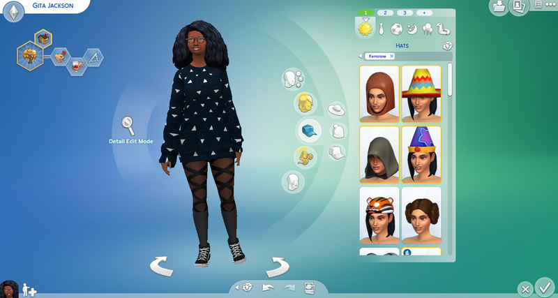 Illustration for article titled Mods Helped Me Make Myself In The Sims 4